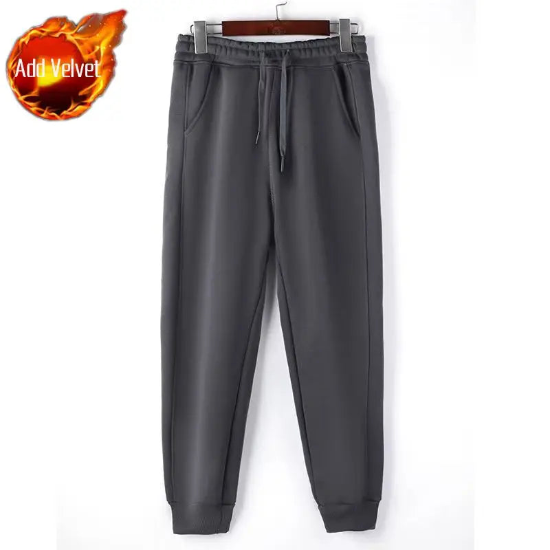 2026 Autumn Winter Loose Fit Unisex Sweatpants Slimming Casual Joggers in Maillard Tones for Men Women