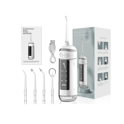 Water Flosser Oral Irrigator Tooth Scaler 6 models 40-140PSI Rechargeable Dental Water Jet IPX7 Waterproof Teeth Cleaner