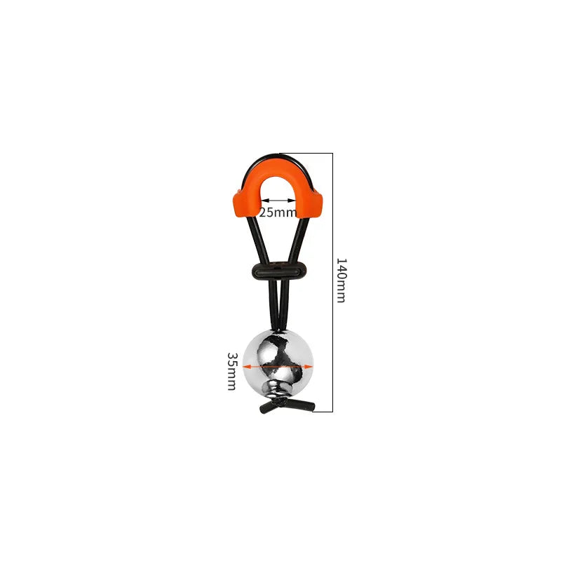 Reusable Stainless Steel Solid Ball Stretching Amplification Trainer Adjustable Household Items Adult Male Exercise Equipment