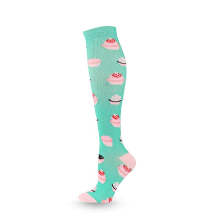 S-XXL Compression Socks Compression Socks for Varicose Vein Calf Riding Socks Stretch Open Toe Knee Socks