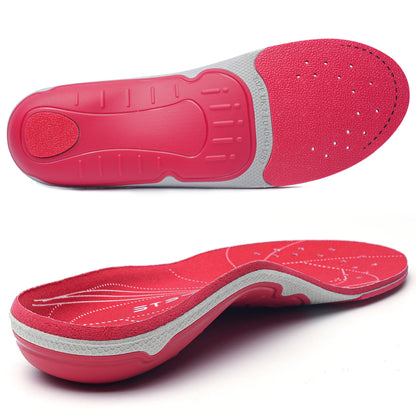 Arch Heavy Support Pain Relief Orthotics  Flat Foot Heel Pads Plantar Fasciitis Work Boots Insole Inserts for Men and Wome