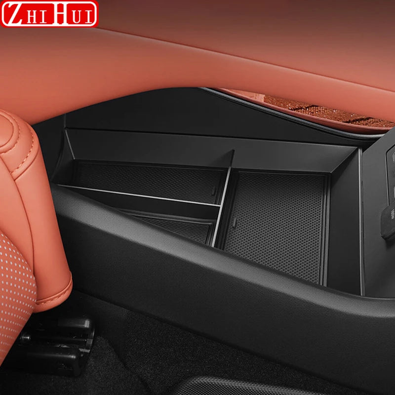 For BYD Sealion 8 Atto 8 Tang L Car Central Control Armrest Storage Box Lower Screen Storage Interior Modification Accessories