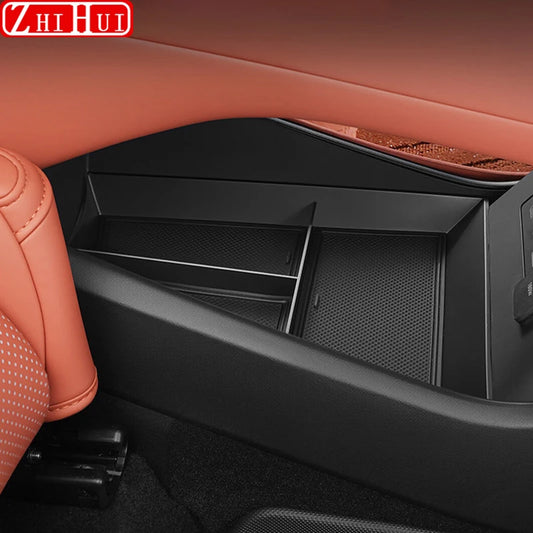 For BYD Sealion 8 Atto 8 Tang L Car Central Control Armrest Storage Box Lower Screen Storage Interior Modification Accessories
