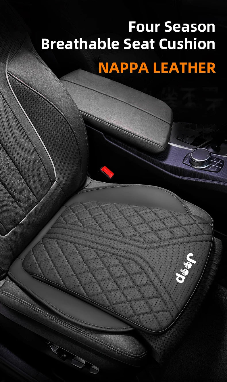 Car Seat Cushion For Jeep Rengade Compass Patriont Grand Cherokee 3D Embroidered Seat Protector Pad Front & Rear Seat Covers