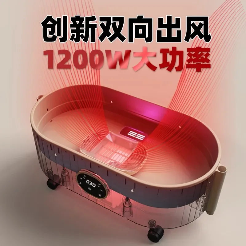 220V YANGZI Foldable Clothes Dryer Home Electric Laundry Drying Machine with Fast Heating BAA