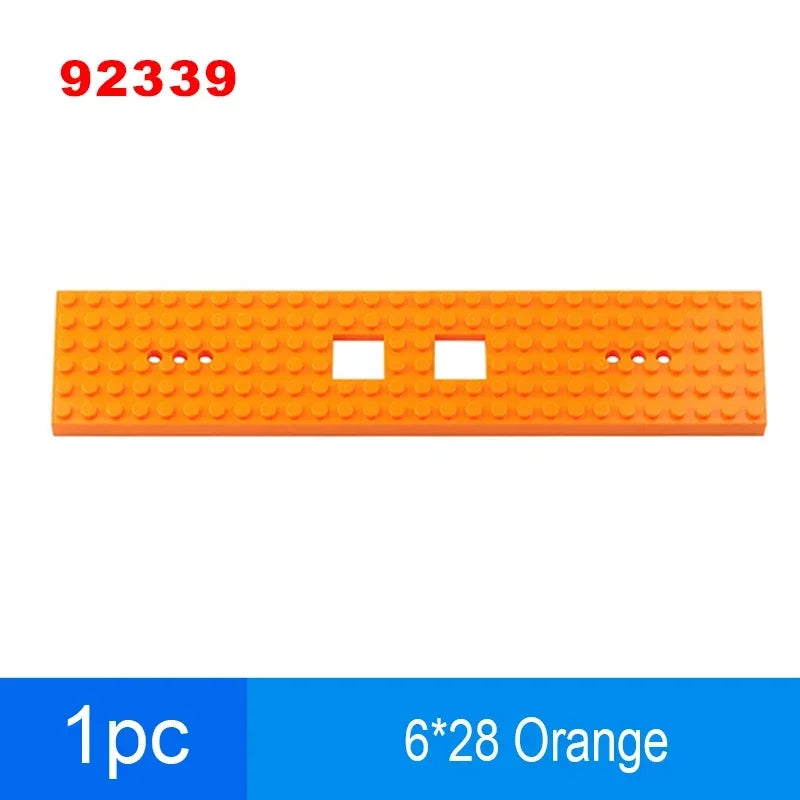 Technical Parts Train Motor 88002 MOC Pack Power Functions Battery Box Tracks Top Base Plate for Legoeds EV3 91994 74784 2871