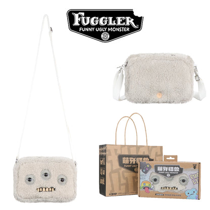 Fugglers Ugly Tooth Monster Fluffy Crossbody Bags Cute Fugg Plush Purse Shoulder Backpack Wallet Girls Boys Cartoon Animal 22CM