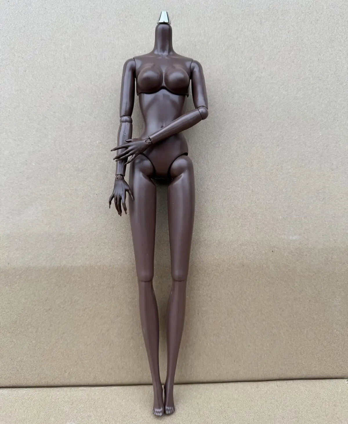 Original LULY Doll Body 8 Skin Tones High Quality Big Boobs 29CM 1/6 Replacement Body For Barbi/FR/IT Doll Heads