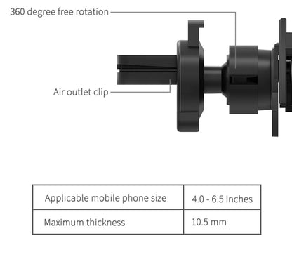 New Bat Car Mobile Phone Holder Car Air Outlet Mobile Phone Stand Unique Shaped Car Phone Holder Firmly Fixed