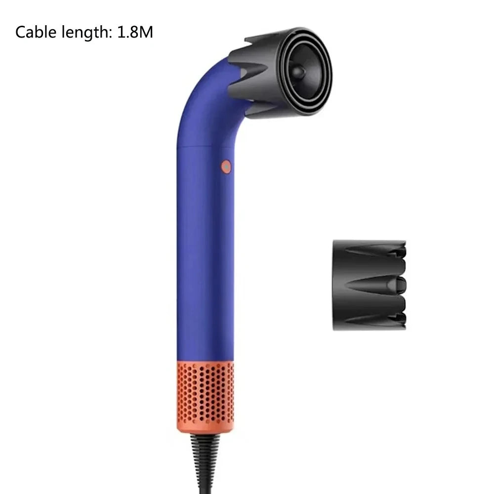 New High Speed Negative Ion Bent pipe shape Hair Dryer with Bend Tube Nozzle Quick Drying for Household Travel