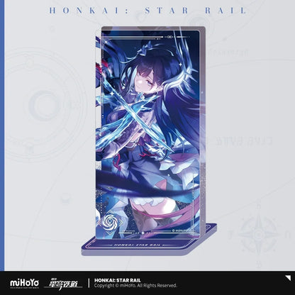 Sunsyea Honkai Star Rail Official Merch miHoYo Original Authentic Light Cone Series Acrylic Quicksand Ornament Himeko Seele