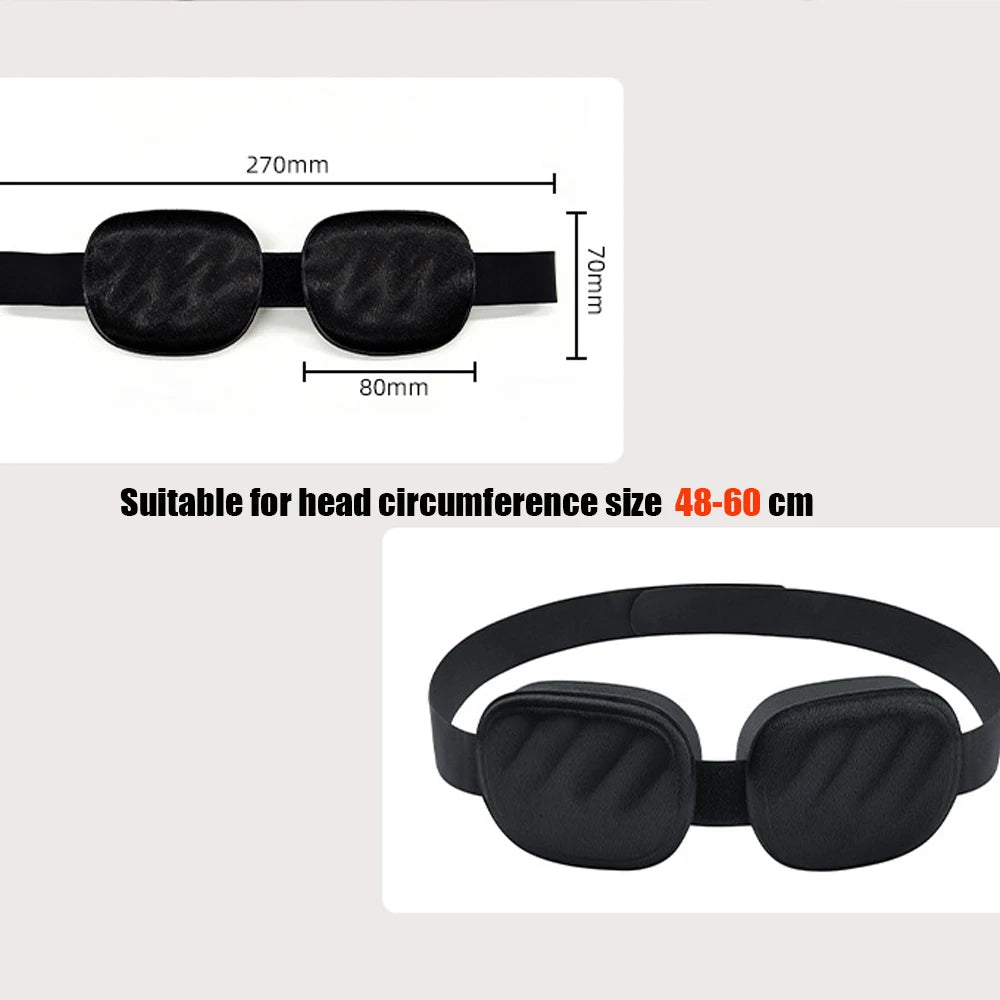 3D Sleep Mask Adjustable For Side Sleeper Eyeshade Light Blocking Blindfold Eye Cover Mask Sleeping Aid Eyepatch For Travel Rest