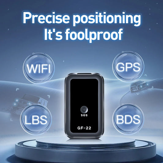 GF22 Car Anti-Lost Tracker Magnetic Mini Car GPS Locator Recording Tracking Device With Voice Control Wifi LBS GPS Position