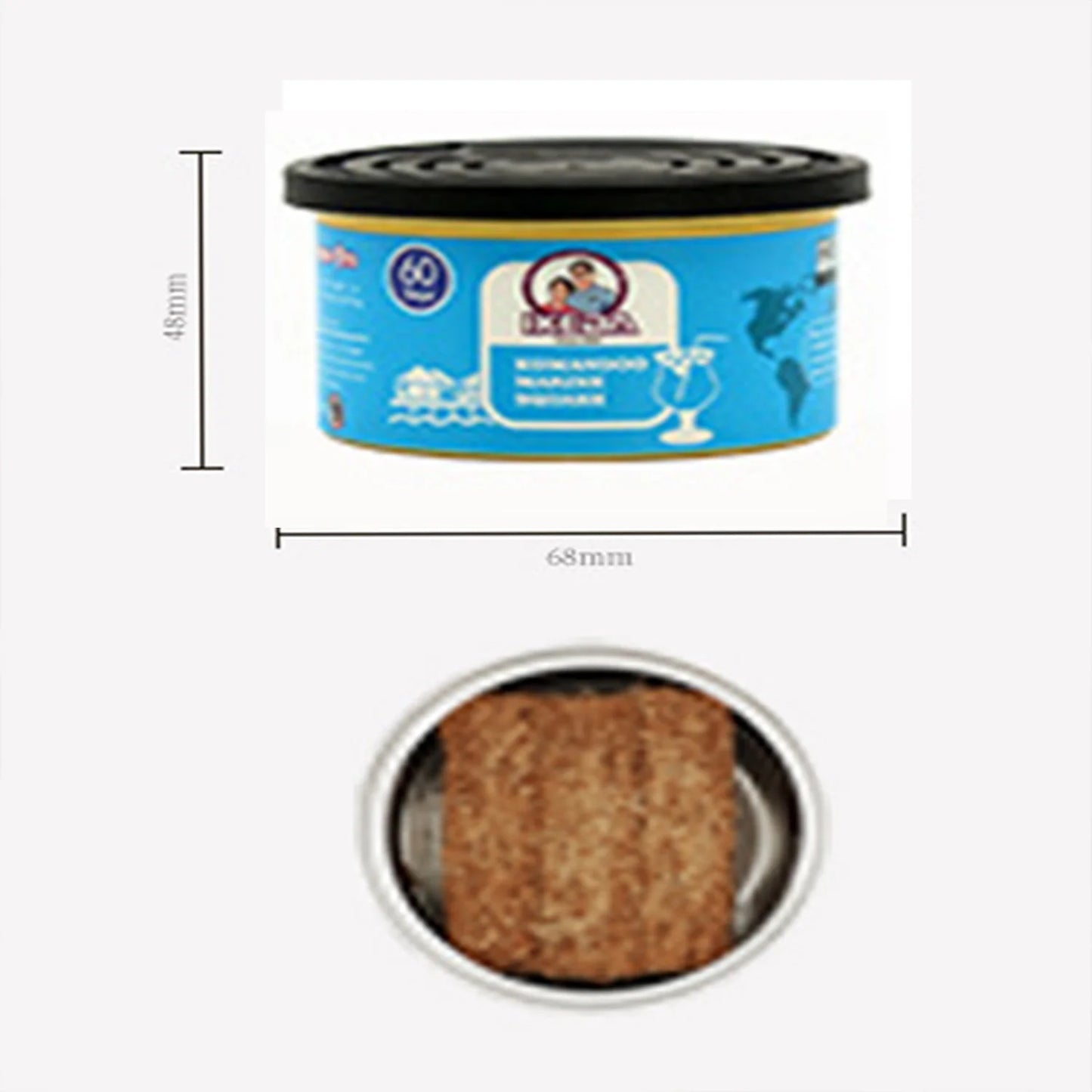 Car Air Freshener:Bubble gum  Scent | Organic Cans | Odor Eliminator Essential | Long-Lasting | Strong Fragrance | For Home Car