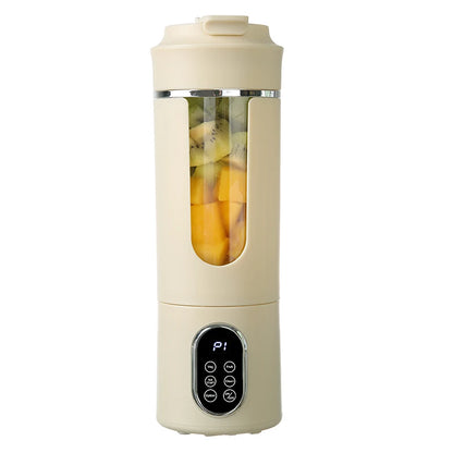 Portable juicer, multifunctional blender, USB charging juice maker, suitable for making smoothies, milkshakes, and fruit juices