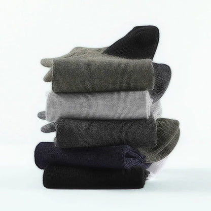 MiiOW 5 Pairs Harajuku Cotton Man Socks Fashion Contrast Color Antibacterial Men's Boat Socks Breathable Soft Anti Slip Sock