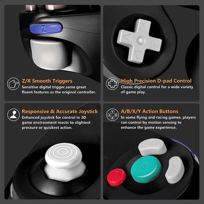 USB Wired Controller For Nintend Switch Gamepad For NGC GC Port Gamecube For GC Controle For PC For Switch Accessories