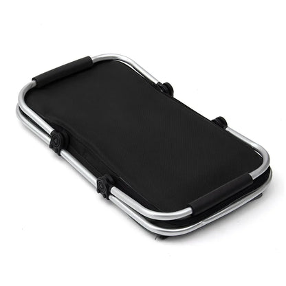 Car Oxford Outdoor Picnic Insulation Storage Basket Refrigerated Food Delivery Box Folding Shopping Basket Trunk Storage Box