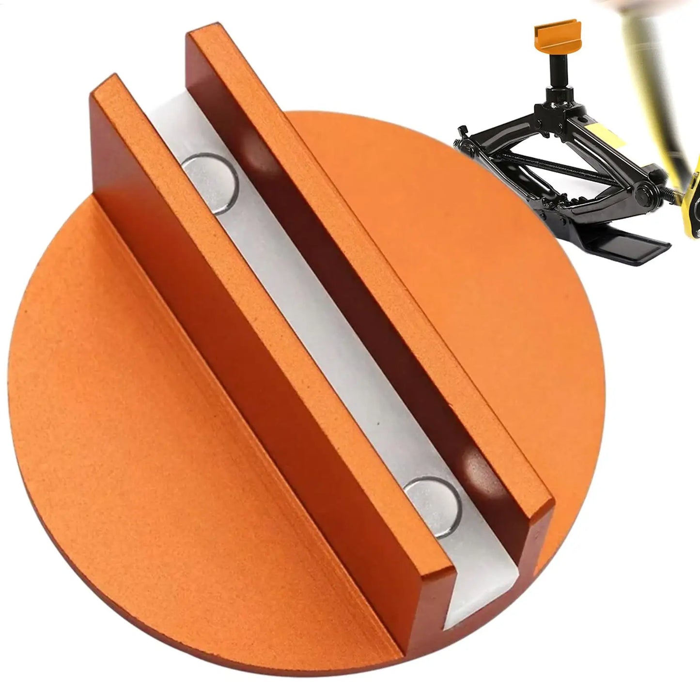 General Magnetic Jack Pad Magnetic Jack Pad Adapter Aluminum Slotted Jack Puck Pinch Weld Grooved Frame Rail Adapter