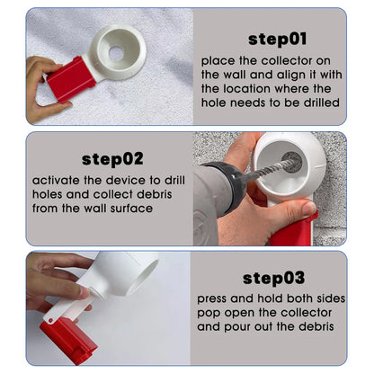 Electric Drill Dust Cover Household Electric Hammer Drilling Dust Cover Drill Debris Catcher Containment Device Dust Stopper