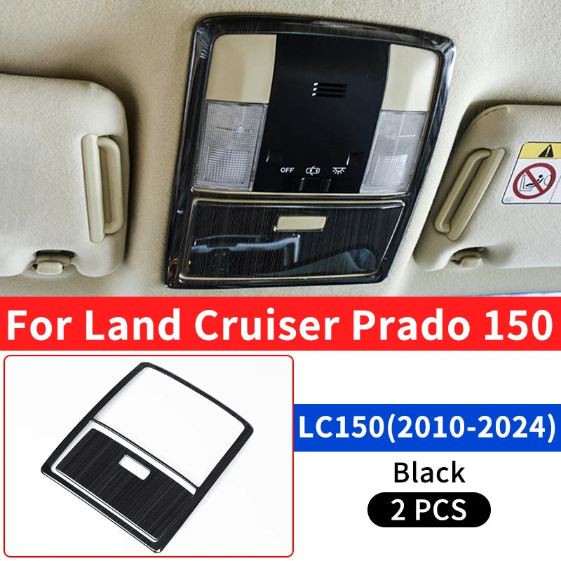 For 2010-2024 Toyota Land Cruiser Prado 150 Reading Light Frame LC150 FJ150  Interior Accessories upgraded Modification Tuning