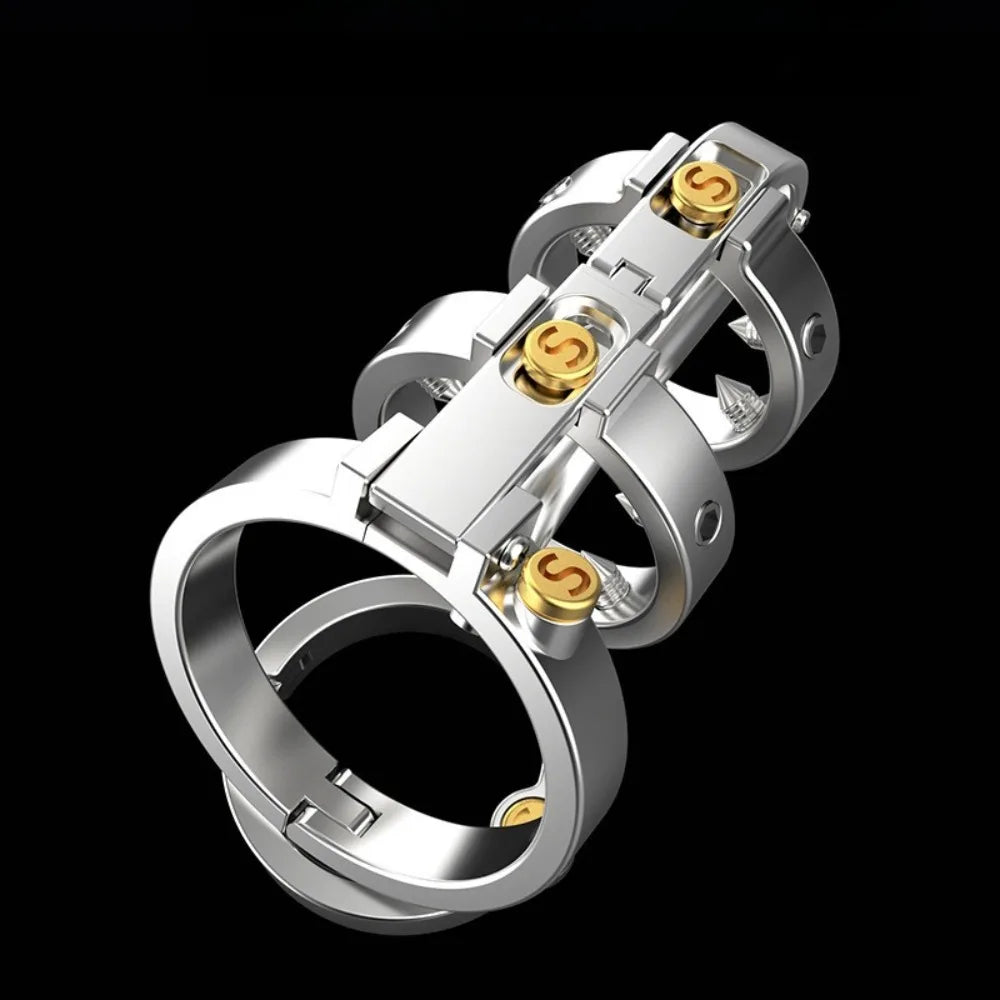 Stainless Steel Removable with thorns Chastity Cage Urethral Plug BDSM Male Chastity Device Cock Cage Penis Ring Adult Sex Toys