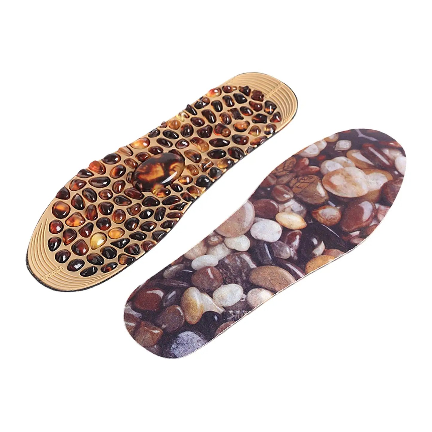 Faux Cobble Insole Breathable Can Be Cut Massage Insole Shoes Inserts Massage Foot Pad for Sandals Slipper Men Women