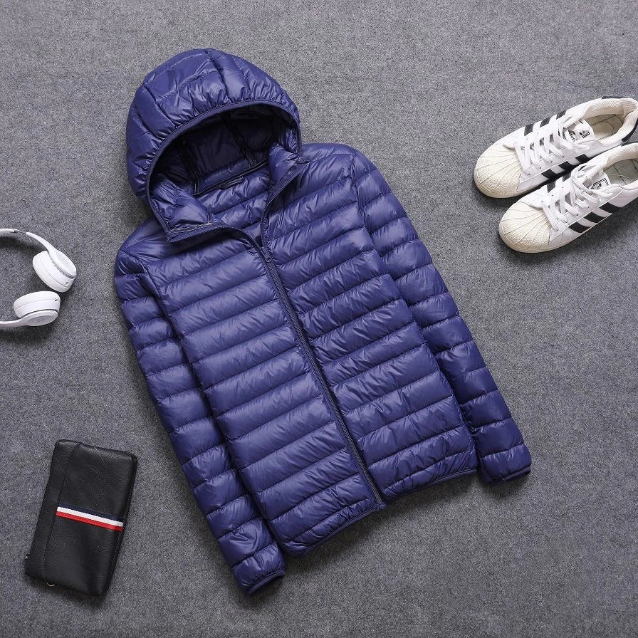 Ultra-Light down Vest Men's Spring Autumn Winter Fashion City Style Standard Fit Youth Daily Wear Couple's Style Vest