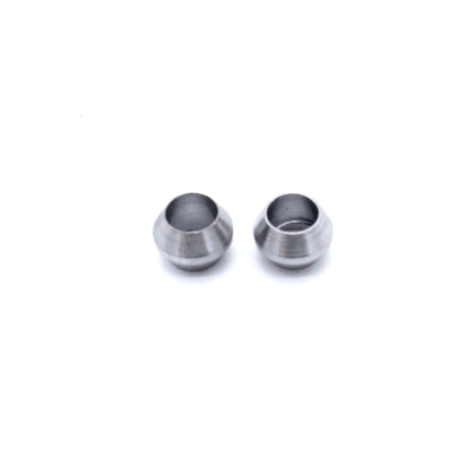 10pcs Brake Line Union Fittings Straight Reducer Compression Kits Connector 3/16" OD Hydraulic Brake Lines Pipe Car Parts