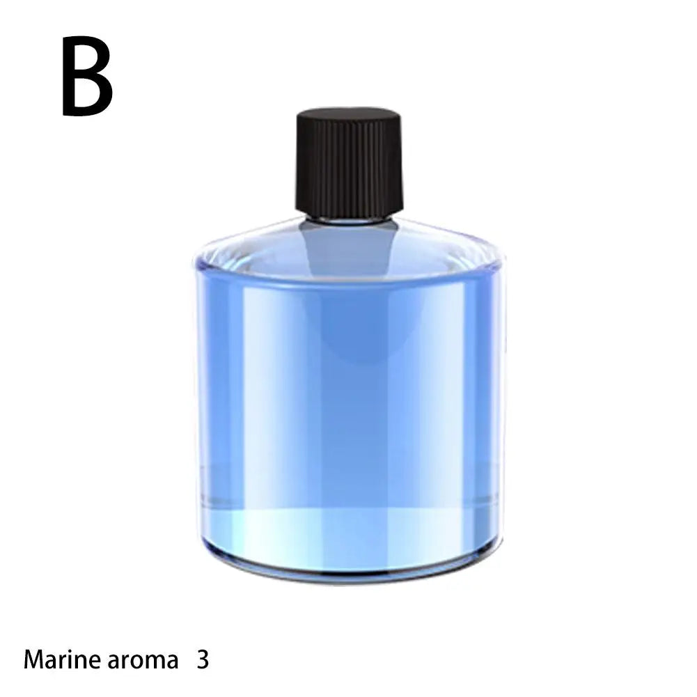 Car Air Freshener LED Light Essential Oil Fragrance Diffuser Smell Distributor USB Rechargeable Aromatherapy Scent Air Refresher