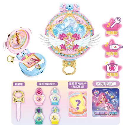 Hot Catch Teenieping Anime Figure Shining Meteor Season 6 Chinese Version 7 Toy Set Girl Sweetheart Doll Figurine Collection Toy