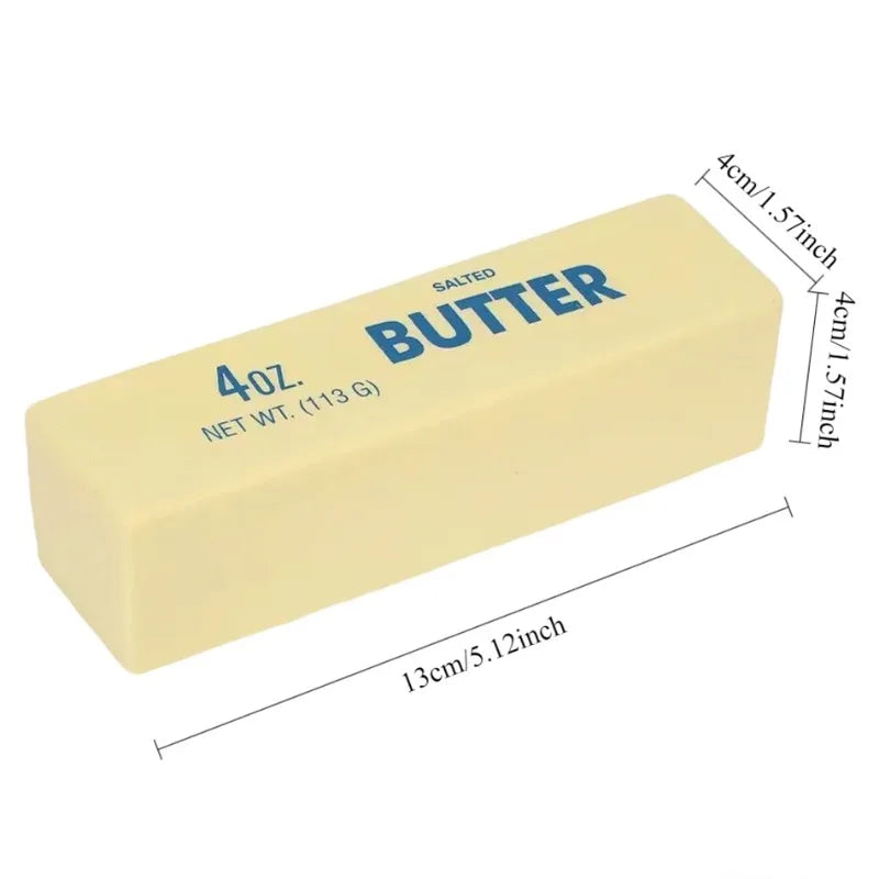 1-5PCS Butter Stick Squishy Toy Slow Rising Squeeze Toy Butter Bar Brick Squishy Fidget Toy Anti Stress Release Hand Relax Gift