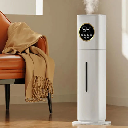 Floor Standing Humidifier Large Capacity Ultra Quiet Sterilization Purification for Nursery Bedroom Air Conditioned Room
