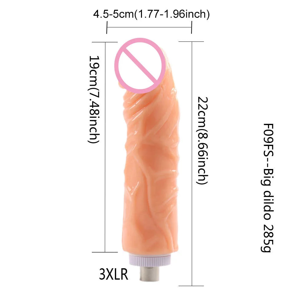 Dildo-Entry-Level Sex Machine A2/F2/F3 Accessories 3XLR Accessories Dildos Suction Cup Sex Products For Women And Men