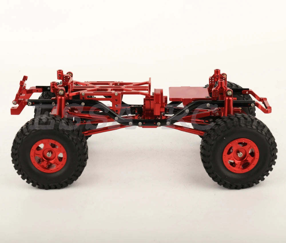 Axial SCX24 AXI00002 Wrangler Mini Model Car 1/24 RC Remote Control Climbing Car Off-road Car Metal Frame with Axles Wheel Hub