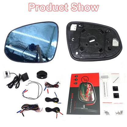 Car Blind Spot Monitoring System Alarm Mirror BSD BSA BSM 24GHZ Radar Lane Change Assist Sensor For Porsche Macan 2014 to 2024