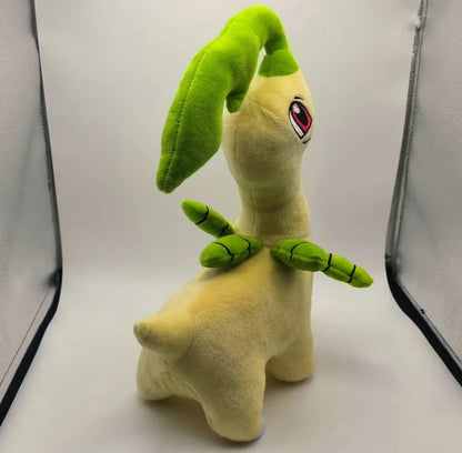 30cm Bayleef Plush Doll Kawaii Anime Chikorita Plush Toys Soft Stuffed Cartoon Cute Pillow Birthday Gift For Kids Girls