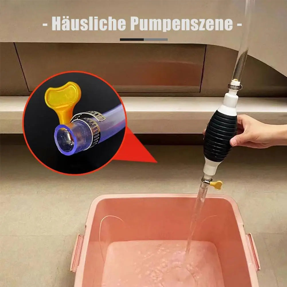 Hand Fuel Pump Car Fuel Tank Sucker Oil Transfer Fuel Pump Petrol Diesel Liquid Manual Pump Syphon Fuel Saver For Gas Gasoline