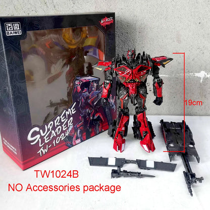 Baiwei Ironhide Transformation Toys Model TW1026 Expert Optimus Commander Robot OP01 Autobots Sentinel Prime TW1024