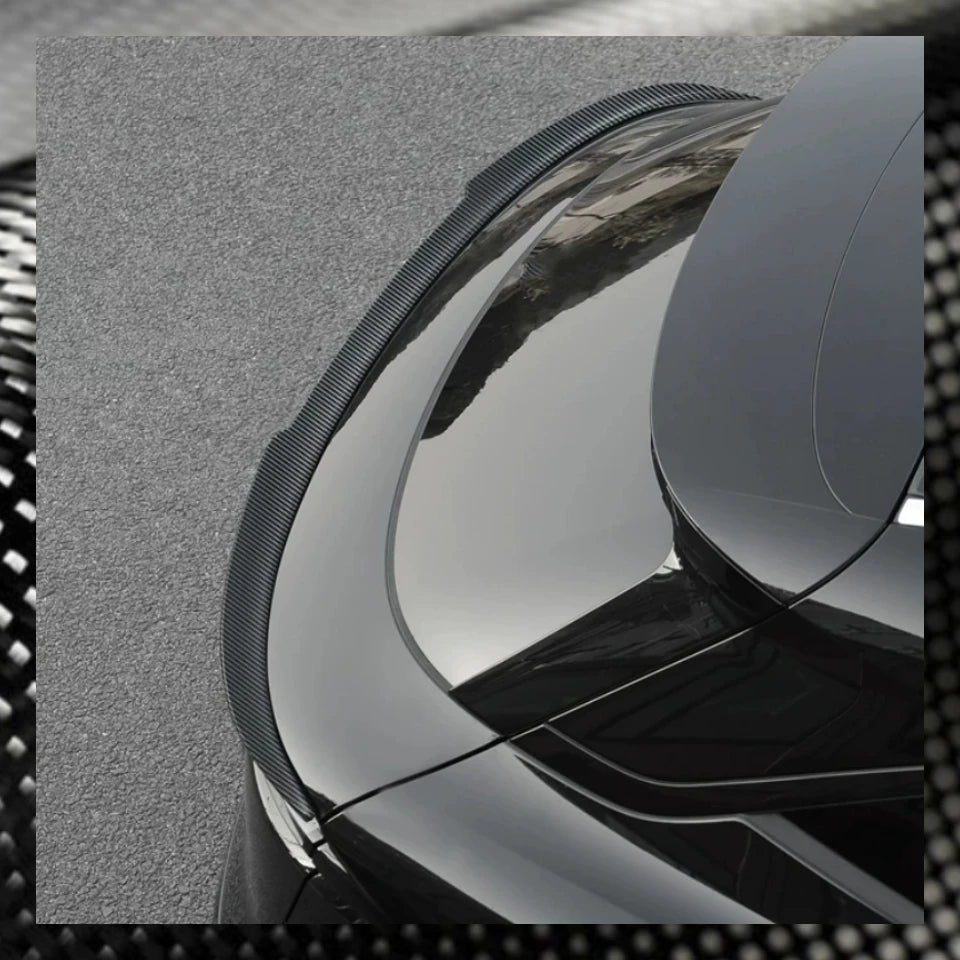 Carbon Fiber Tail Wing Car Rear Spoiler for ZEEKR 7X 2026 Modified New Style Top Wing Sport Exterior Parts