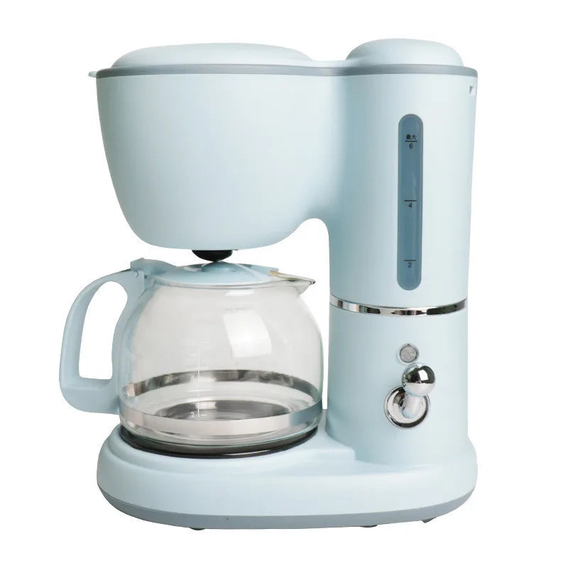 220V Fully Automatic Coffee Machine 600ML Drip Filter Small Multi-functional Coffee Machine Drip Filter Coffee Machine