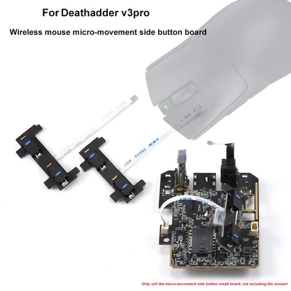 Repair Accessories for Deathadder V3 Pro Professional Edition Wireless Gaming Mouse Side button small motherboard