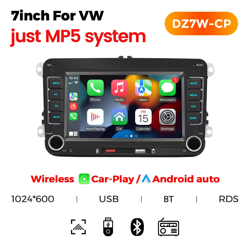 MEKEDE Android Autoradio For Volkswagen Passat b6 b7 golf 5 6 Polo Jetta Skoda Car Radio Multimedia PlayerGPS WiFi RDS Carplay