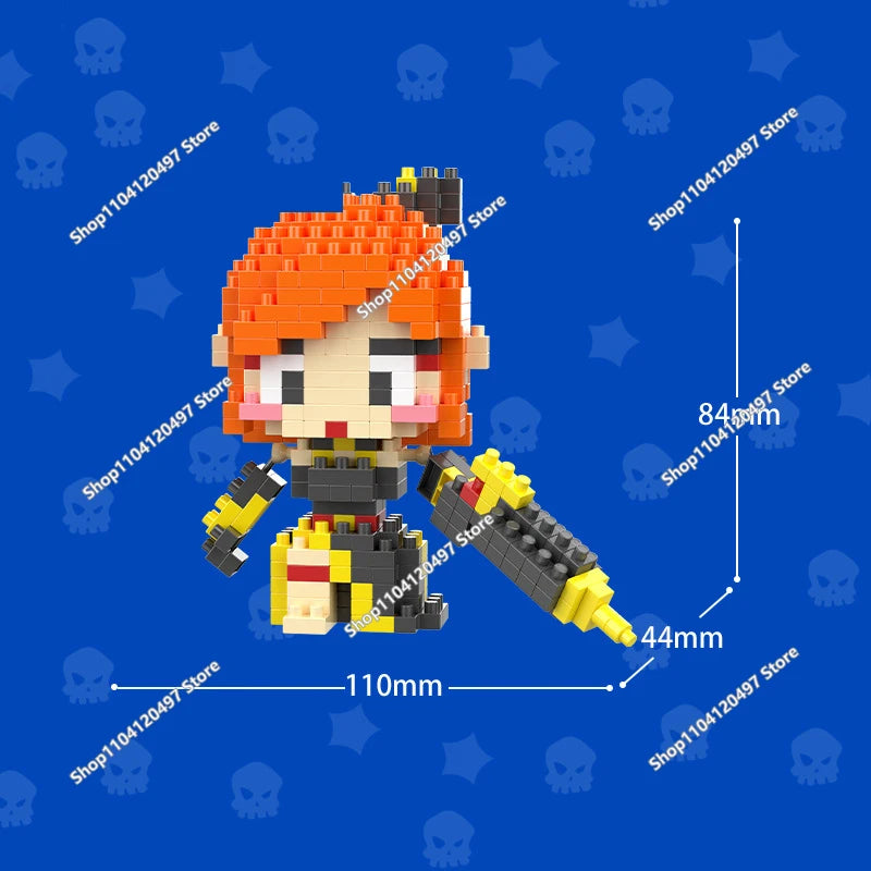 Wilderness Game Brawl Stars Kaze Kenjii Toy Figures Children's Toys Kwazii Peso Penguin Anime Action Figure Children's Toy