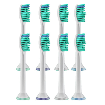 4-36 Pcs Replacement Toothbrush Heads Compatible with Philips Electric Brush Head 1100 2100 4100 4300 5100 5300 6100 6500 etc