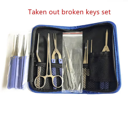 KLOM KL-308 Broken Key Extractor Locksmith Tools Kit Key Remove Hooks