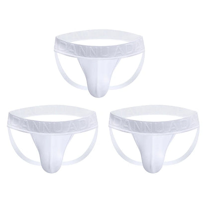 1/2/3PCS Mens Modal Sexy Breathable Quick Dry Sports Hip Lifting Jockstrap T-Back Thongs Bikini Underpants Sissy Panties for Men