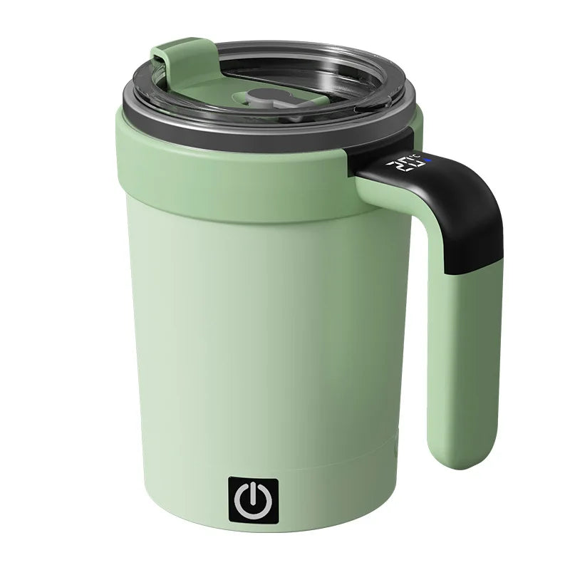 New smart temperature measuring magnetic automatic stirringcup electric portable coffee cup milkshake cup fitness thermos kettle