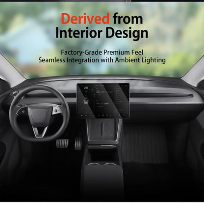 YZ Car Phone Mount 360° Magnetic for Tesla Model Y YL Model 3 Highland Juniper 2026 Foldable Dashboard Phone Stand Accessories