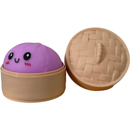 Blind Box Colorful Simulated Dumpling Squishy Relaxing Relieve Anxiety Antistress Enhance Happiness Rebound Squeeze Reliever Toy